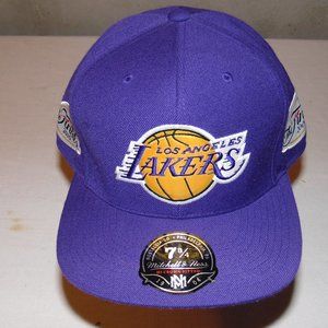 LA Lakers "Back to Back" Finals Fitted Hat Size 8